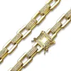 12mm 7inch 8inch Iced Out Diamond Tennis Bracelets Mens Gold Silver Hip Hop Bracelets Jewelry High Quality