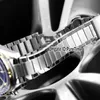 New Apollo 11 50th Anniversary 310.20.42.50.01.001 VK Quartz Chronograph Mens Watch Blue Dial Gold Stainless Steel Bracelet Stopwatch E02b2