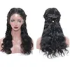 2020 Hot Selling Full Lace Human Hair Wigs För Black Women Brazilian Body Wave Lace Front Human Hair Wigs Gluless