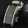 New Designer Elite Gentleman Belts Automático Centro de fivela de couro de couro de couro masculino