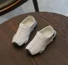 Nowe buty dla dzieci skórzane trampki mody dziewczęta płaskie buty studenckie chłopcy mokasyny