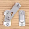 Freeshipping 2 Комплект Hasp защелка из нержавеющей стали Hasp защелка замок раздвижная дверь замок для окна кабинета фитинга комнаты Аксессуары цена по прейскуранту завода-изготовителя