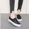 Scarpe moda donna di fine vendita calda scarpe casual da donna alla moda qualità classica semplice piedi resistenti all'usura non indossati in pelle con suola morbida s