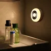 Smart Sensor Night Light Установлен настенный контроль света Светодиодная ночная лампа гардеробной ванной лестница инфракрасная лампа