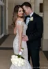 2019 New Off Poiners кружевные аппликации русалка свадебное платье свадьба старинные без спинки длинный сад свадебное платье плюс размер на заказ