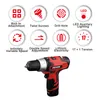 Lithium electric drill rechargeable electric drill rechargeable hand drill electric screwdriver industrial grade double speed hand