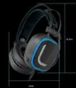 V10 Pink Girl Gaming Headphones USB 7.1 Stereo PC Game Headsets Noise Cancelling Headphone with Microphone for Phone Computer