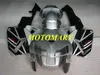 Kit de carénage de moto pour HONDA CBR600RR F5 05 06 CBR600 RR CBR 600RR 2005 2006 Ensemble de carénages ABS noir argent + cadeaux HB10