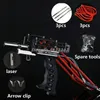 Professional Red Laser Slingshot Powerful Fishing Catapult Bow Stainless Steel Slingshot Outdoor Hunting Tool Accessories