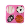 Stampo per palline in silicone Calcio Basket Rugby Tennis Strumento per decorare torte