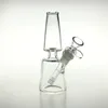 Nowy 7-calowy Szkło Dab Rigs Water Bongs Dymanie Rury do palenia z 14mm Kobietę Dustem Glass Bowl Grube Pyrex Zlewki Recykler Główny Bong