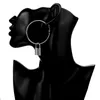 Браслет блокировки в стиле панк для женщин металлический браслет с подвесками для подарочной партии мода ювелирные изделия аксессуары