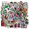 The Joker Stickers Waterproof etiqueta do carro para geladeira bagagem Moto Car Mala Moda Adesivo Laptop 50pcs 1 Opp saco Free Ship