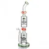 New BIG Bong Hookahs Heady Glass Bong Dab Rigs Smoking Water pipe Glass Water Bong With 18mm Joint