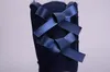 Hot Sale-Stralia Classic Kneel Boots Enkellaarzen Zwart Grijze Chestnut Navy Blue Women Girl Boots Grootte VS 5-10