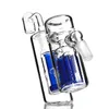 Aschefänger-Glasbongs mit Recycler-Wasserrohr-Armbaum-Bong mit 14-mm-18-mm-Gelenk-Bong