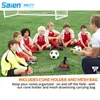 Coni Pro Disc (set da 50) - Agility Soccer con borsa per il trasporto e supporto per allenamento, calcio, bambini, sport, segnalatori di coni da campo