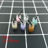 Colorful Milk coffee dink Charms Pendants for DIY decoration bracelets necklace earring key chain Jewelry Making237N