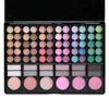 78 Color Eyeshadow Palette With Blusher Contour Powder Lipgloss Fashion Eye Shadow Pallete Makeup Set 2 Model Make UP Kit