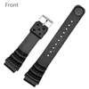 Nouveau bracelet de montre en caoutchouc de Silicone bouche convexe bracelet noir boucle ardillon 18 20 22mm pour KINETIC SKA293J2 SKA291J1 SKX007 montre