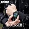 SKMEI Mannen Sport Watch Digital 2 Time Wekker Horloges Waterdichte LED Sport Digitale Horloge Relogios Masculino 1387