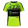 2019 Hot Fashion VR-46 Koszule Mountain Speed ​​Drop Service Wersja jazda Krótki moto wyścigowe garnitury Top Tees Cycling T-shirt3730149