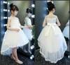 2020 Новых девушки вечерних платьев девушки цветка для детей Свадебного первого дня рождения ребенка Маленьких девочки Pageant платье халат де Princesse
