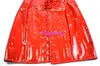 Kırmızı Elbise Lateks Cincher Steampunk Lace Up Korse Gotik Büstiyer Bodycon Korse Corpete Bel Korseler Seksi J190701