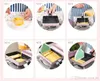 Stainless Steel Nonstick Frying Pan Handel Pancake Omelette Egg Pots and Pans Rectangle Cookware Set Deep Gas Induction