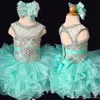 mint pageant dresses