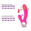 Clit sucker g spot dildo vibrator 10 starka vibrationer sexleksaker för kvinnor Dual stimulering 2 i 1 klitorisk sugande stimulator Y200422