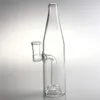 14mm Female Glass Water Bongs with Hookah 7.5 Inch Thick Pyrex Clear Beer Bottle Recycler Heady Beaker Bong for Smoking