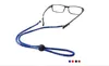 10PCS品質卸売調整可能なスポーティグラスストリングネックヘルドストラップ眼鏡眼鏡コードMuticolor Glassesロープ60cmフリーシッピング卸売