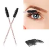 1000 sztuk Jednorazowe kryształowe szczotki do rzęs Mascara Wands aplikator Grafting Eyelash Curling Beauty Makeup Tool Eye Lash Brush