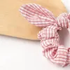 Hairband Bandband Rabbit Aar Hair Scrunchie Band Bow Hair Ties Girls Ponytail Holder Accorts Band Bow Bow Bow Bowly Pontyline Accessories 6 Colors 200pcs7239738