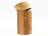 Wysokiej jakości ręcznie robione okulary pudełko naturalne retro bambusowe okulary pudełko