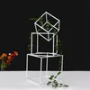 Personlig Anpassning Dekorativ Tall Gold Wedding Flower Stand Centerpieces Senyu0150