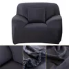 1/2/3/4 Seater Sofa Cover Spandex Modern Elastic Polyester Solid Couch Slipcover Chair Furniture Protector Living Room 6 Colors