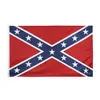 Confederate Flag US Battle Southern Flag 150 * 90cm Polyester National Flaggor Två sidor Tryckta inbördeskrig flaggor HHA-1386