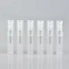 1000pcs Plastic Perfume Spray Empty Bottle 2ML 2G Refillable Sample Cosmetic Container Mini Small Round Atomizer For Lotion LX1028