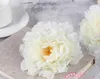 Mock peony blomma bröllop vägg flöde arrangemang dans film prop hatt blomma kläder blomma huvud peony hortensia vägg 50pcs / lot y015