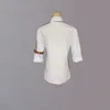 Camisa branca dos homens jogo cosplay comer frango conjunto completo de traje cosplay dos homens de frete grátis