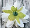 14cm Duży Sztuczny Jedwabniczy Nakrycie Dahlia Chryzantemy Kwiaty Handmade DIY Home Decor Head GB568