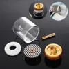 Freeshipping 5Pcs Tig Welding Torch Cup Champagne Stubby Cup Gas Collet Nozzle Kit for Wp-9/20/25 3/32 Inch 2.4 Mm