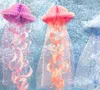 DIY Hanging Jellyfish Party Decoratie Honingraat Craft Pastel Party Decor onder de Sea Kids Birthday Party Levert 3Color