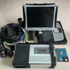 Topprankad stjärndiagnosverktyg 2023.09V MB SD Connect C5 Diagnos 5 installerad väl i CF-19 Toughbook I5CPU 4G redo att arbeta