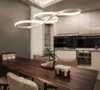 Minimalismo DIY colgante moderno Led luces colgantes para comedor Bar suspensión luminaria suspendu lámpara colgante accesorio de iluminación MYY