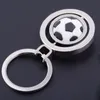 2020 3d sport roterande basketfotboll golf nyckelring nyckelring souvenir hängande nyckelring key fob boll gåvor