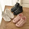 Girls Roman Sandals Baby Soft Bowknot Princess Shoes Infant Beach Tegua Flat Sandal Newborn Fashion Casual Shoes Gifts YP209