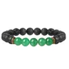 Olho Tigre Turquesa Pulseira De Pedra Natural Lava Rock Óleo Essencial Difusor Beads Moda Jóias para Mulheres Homens Transporte da gota